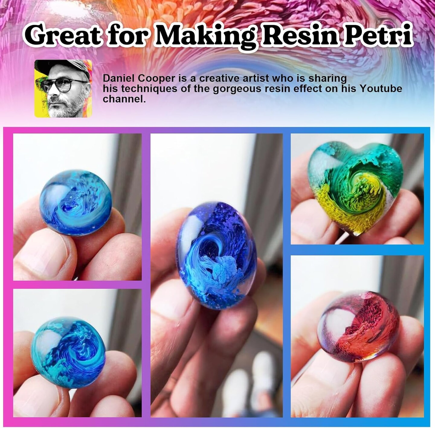 LET'S RESIN White Alcohol Ink for Epoxy Resin, Upgraded White Alcohol Ink 3.5oz/100ml, Alcohol-Based Resin Ink, White Resin Pigment for Resin Petri, Tumblers, Painting, Resin Art