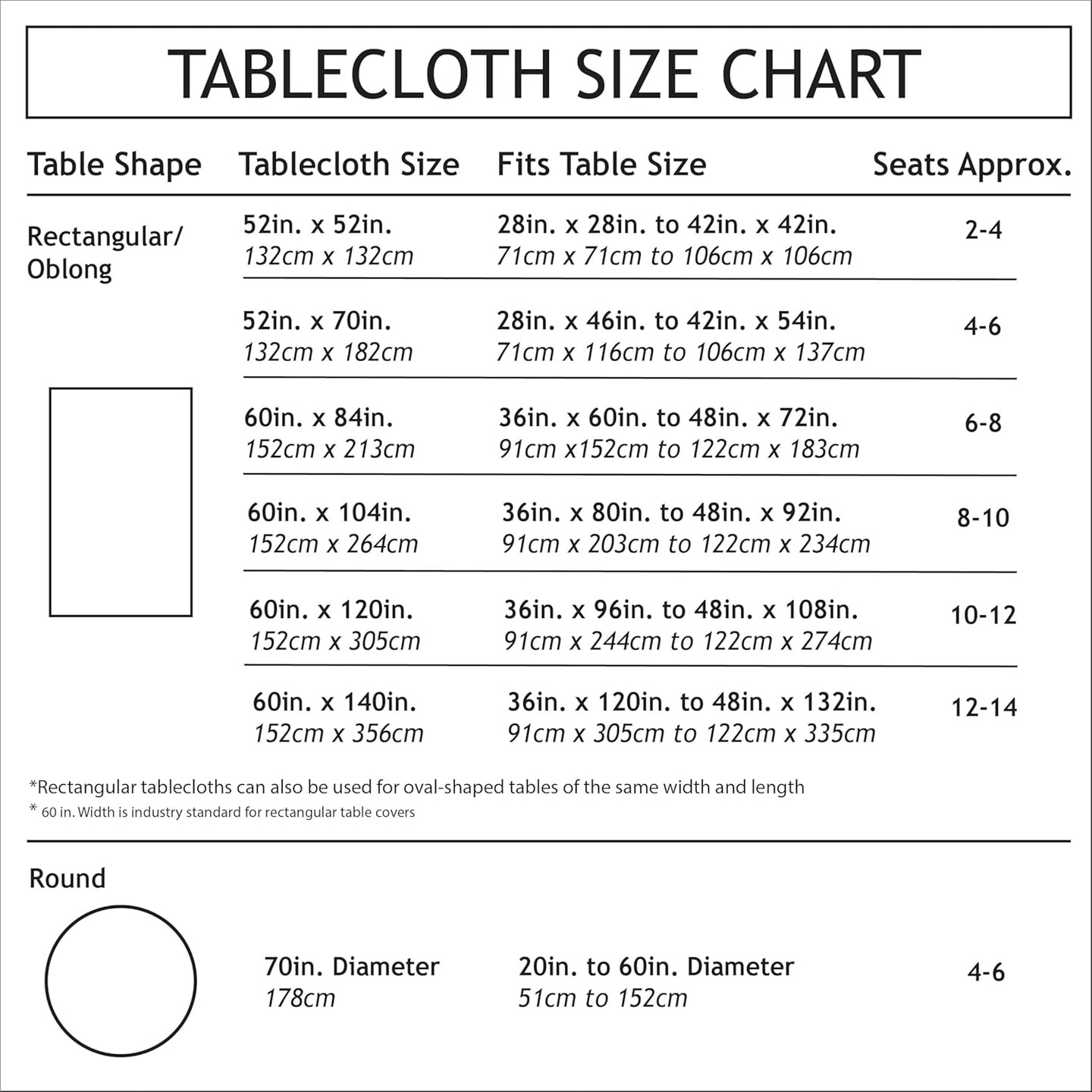 Engineered Jacquard Heavyweight Fabric Table Cloth, Holiday, Winter, and Christmas Tablecloth (Christmas Story, 70&#x22; Round)