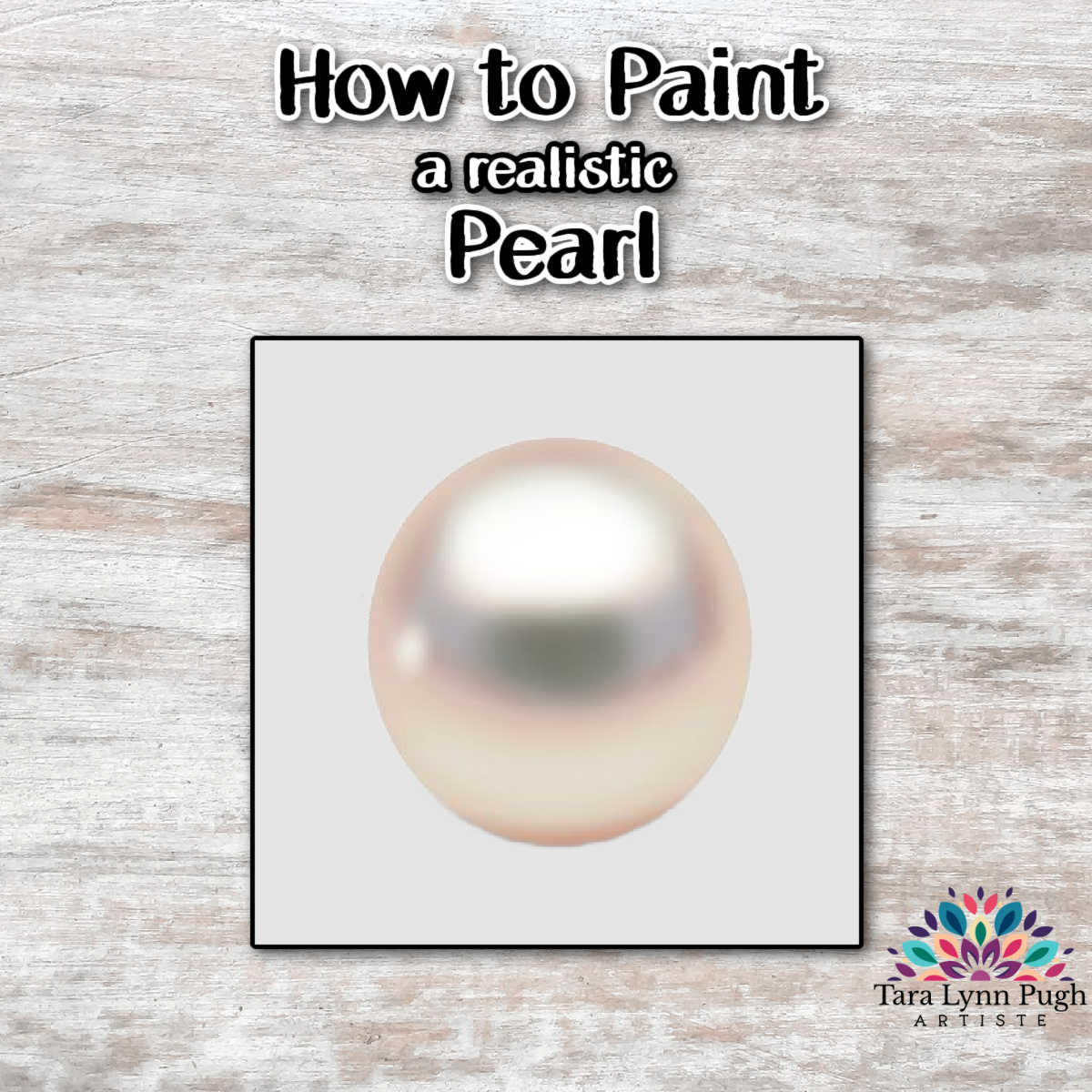How to paint realistic pearls! image 1