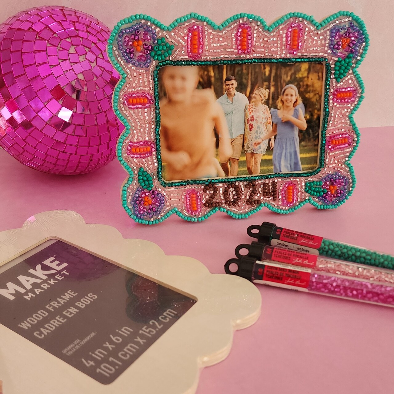 Decorative Beadwork for Picture Frames Workshop with John Bead