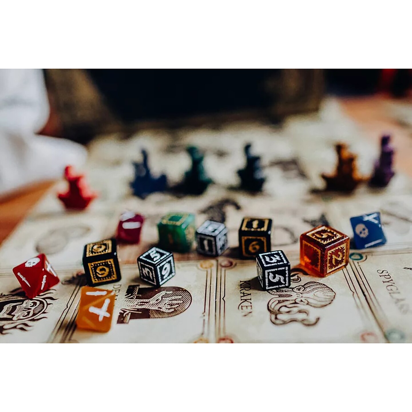 Nordic Pirate Games: Lying Pirates - Deluxe Edition - Dice Board Game, Bet-Sail-Action, Strategy &#x26; Luck, Fast-Paced Modular Play, Age 12+, 2-6 Players