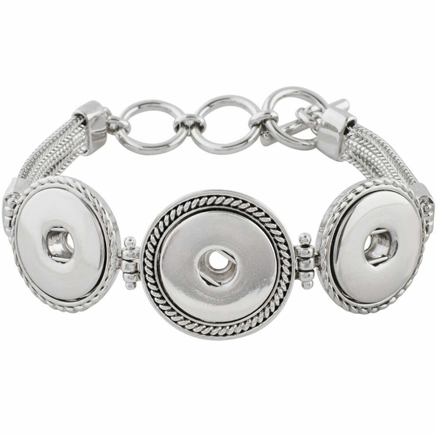 Snap jewelry factory interchangeable bracelets