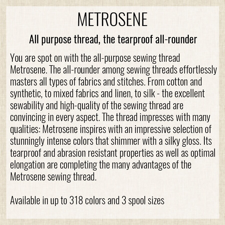 Dark Brass (9161-1320) | Metrosene (150M / 164Y) | Mettler Thread