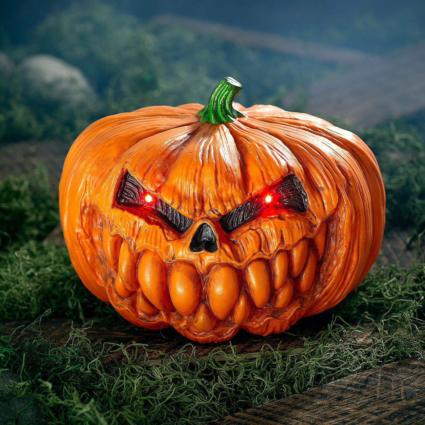 Light Up Pumpkin with Sound 12&#x22;