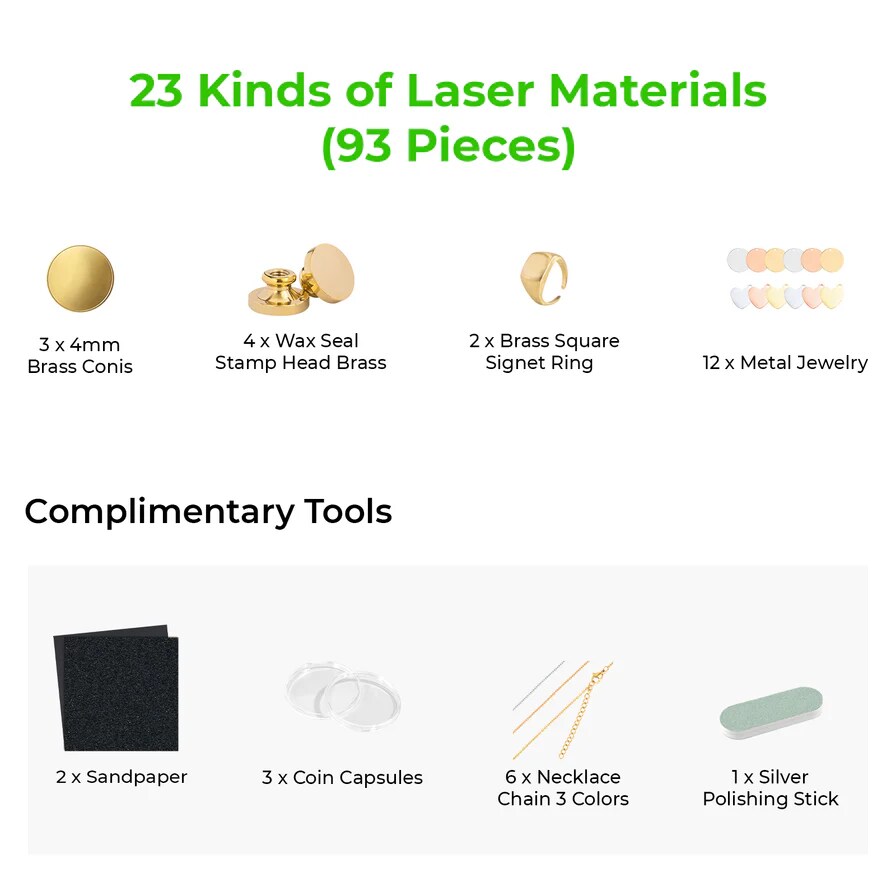 F1 Ultra Laser Material Kit
