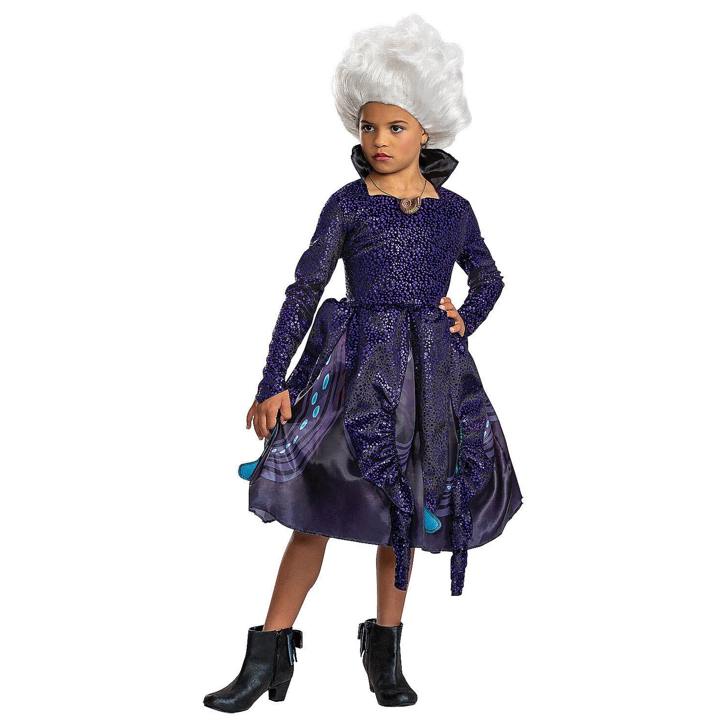Kid&#x2019;s Deluxe Little Mermaid Ursula Costume