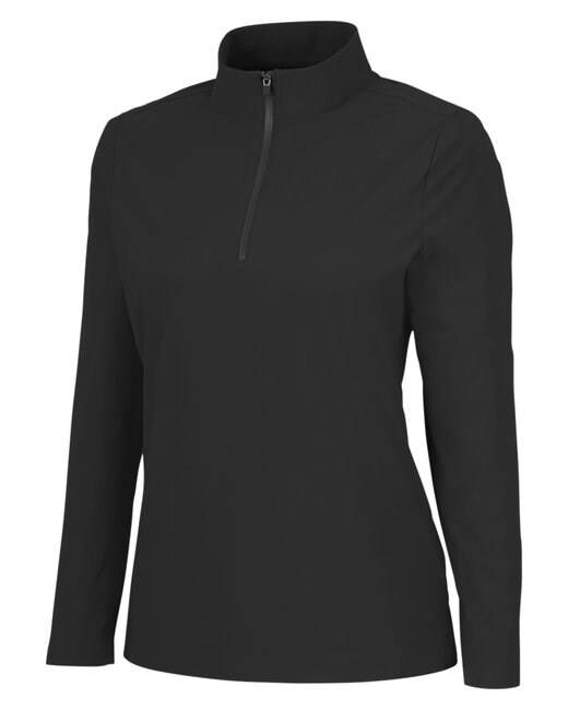 Devon & Jones® Crown Lux Performance Ladies Windsor Welded Quarter-Zip