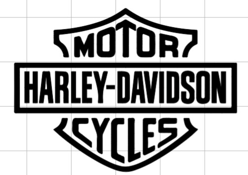 Harley Davidson color vinyl decal set of MakerPlace by Michaels