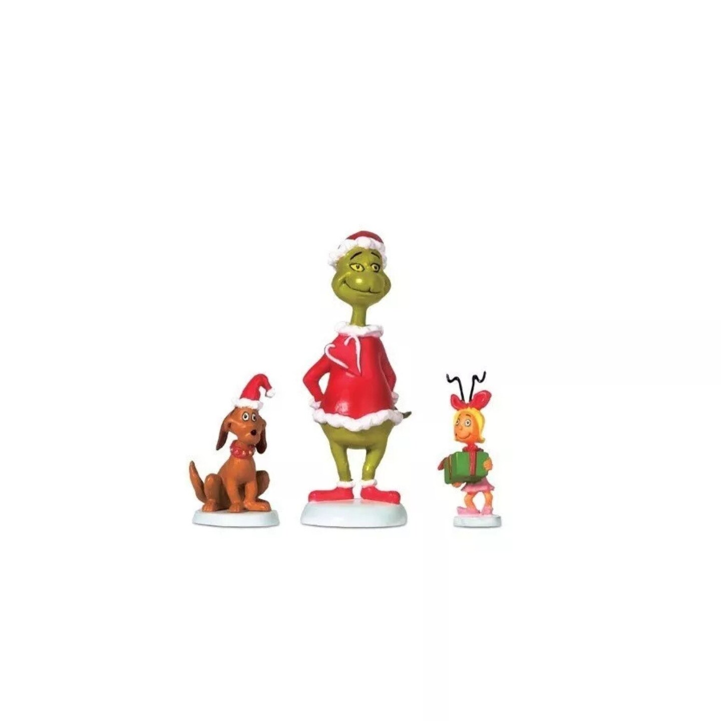 Kitcheniva Grinch Max & Cindy Lou Grinch Village Christmas Ornament