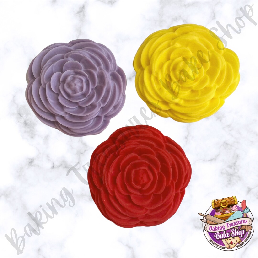 Large Size Rose Silicone Mold