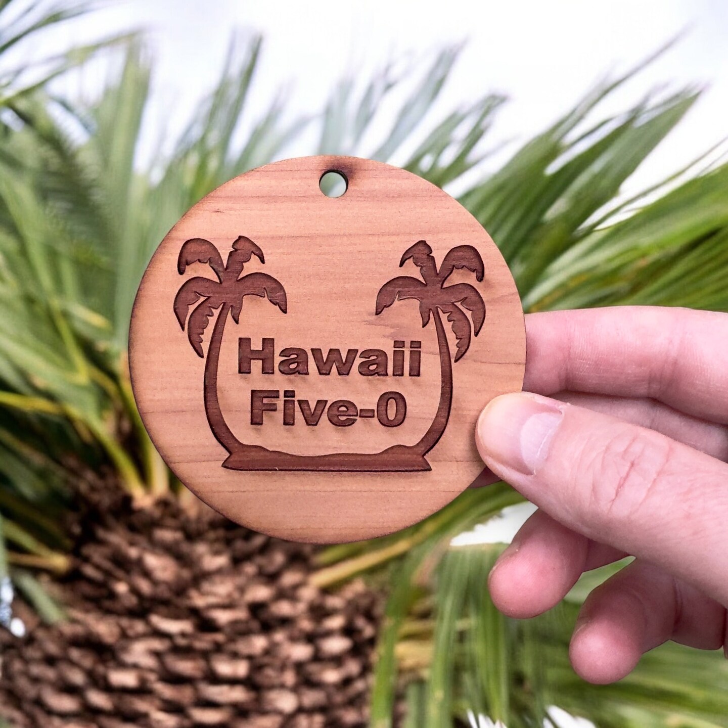 Hawaii Five-0 - Cedar Ornament Hawaii Five-0 - Cedar Ornament