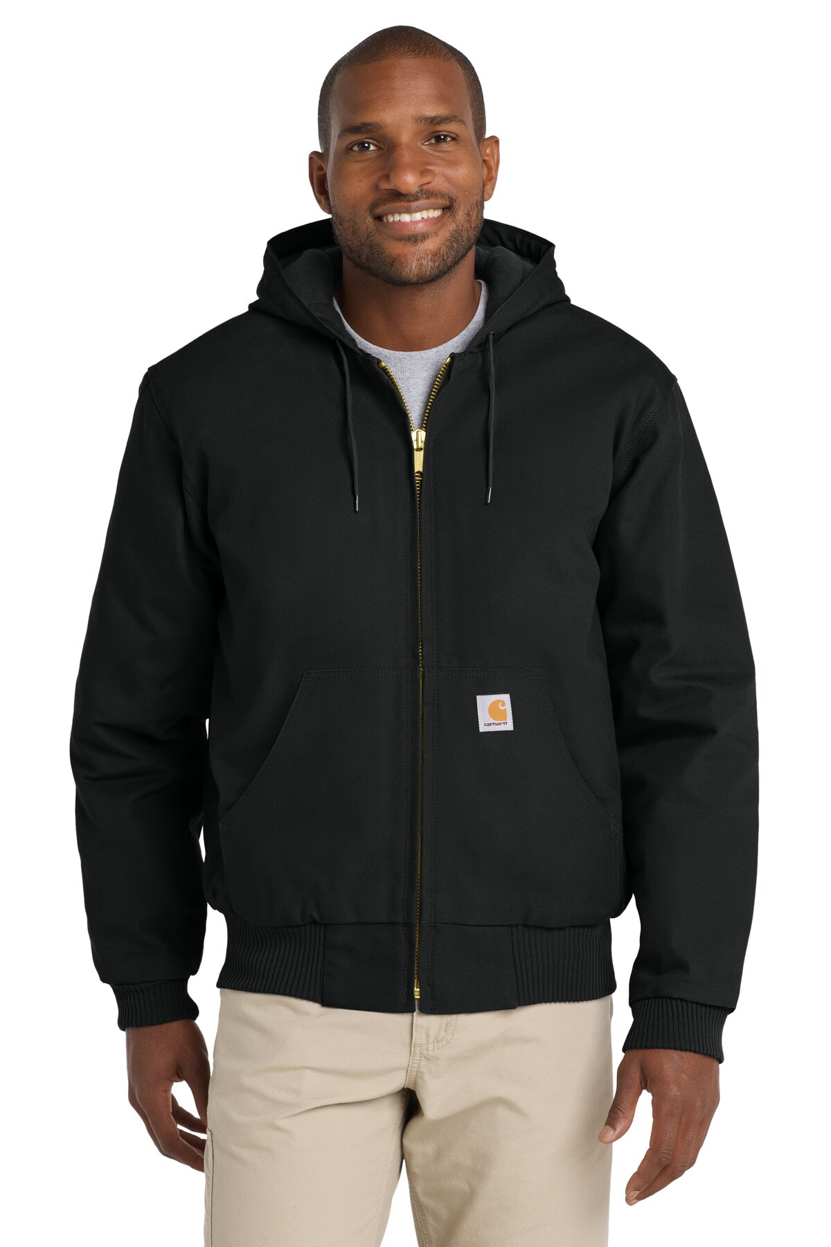 Carhartt&#xAE; Quilted-Flannel-Lined Duck Active Jac