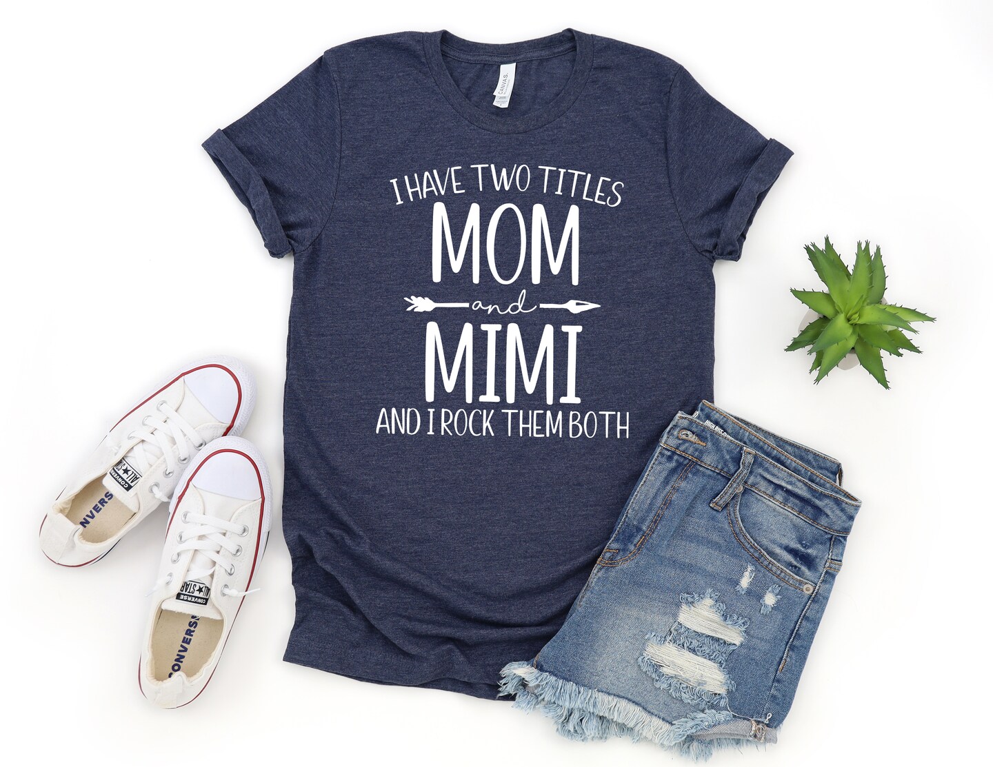 I Have Two Titles Mother And Mimi T-Shirt