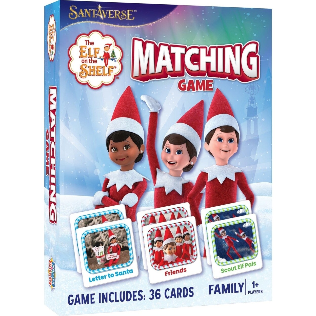 Elf On The Shelf Matching Game Family Fun Activity 36 Unique Symbols