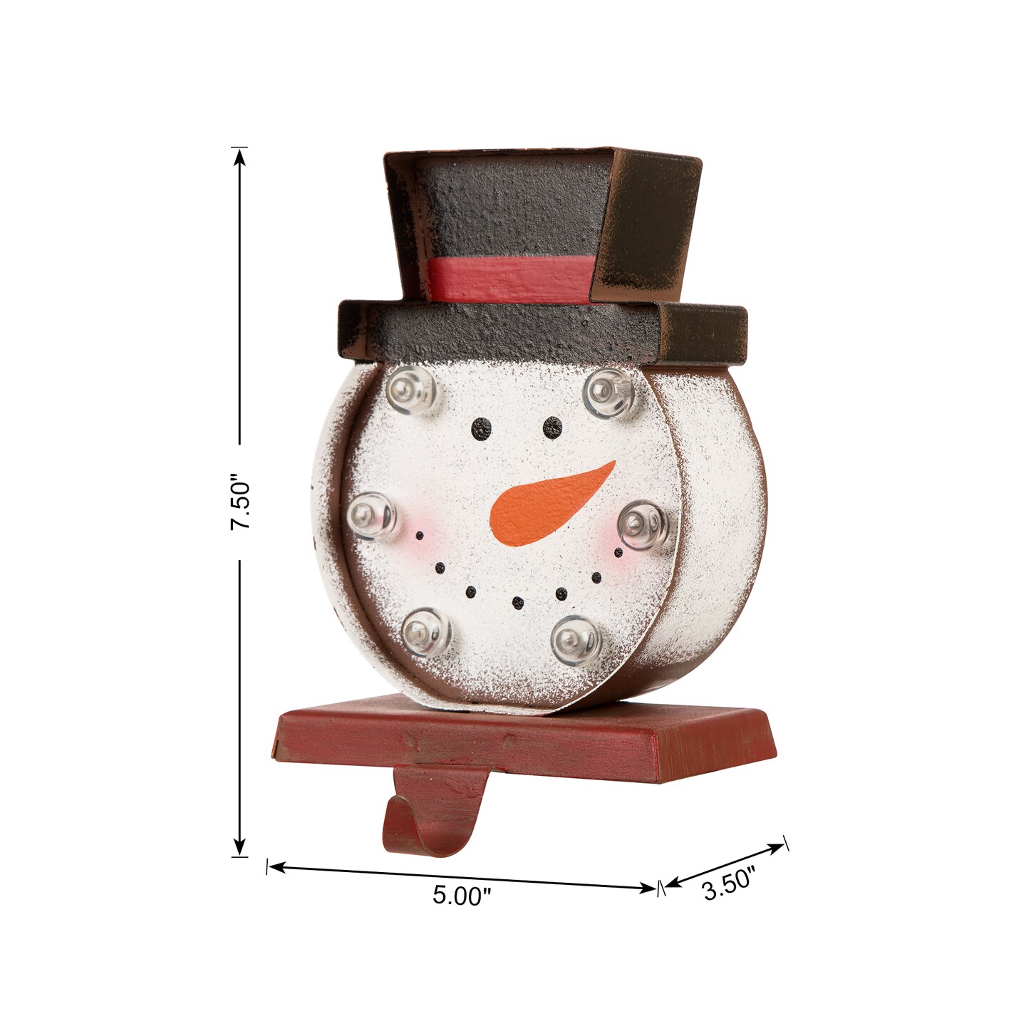 Marquee LED Tree/Snowman Head Stocking Holder