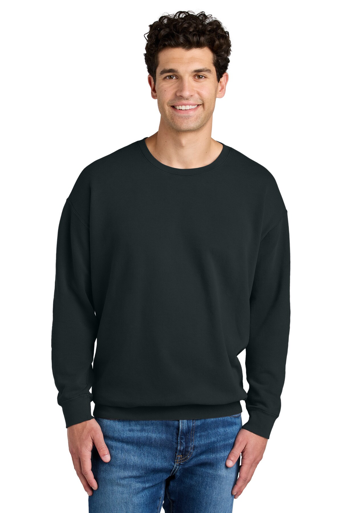 Comfort Colors® Lightweight Fleece Crewneck Long Sleeve Sweatshirt - 1466