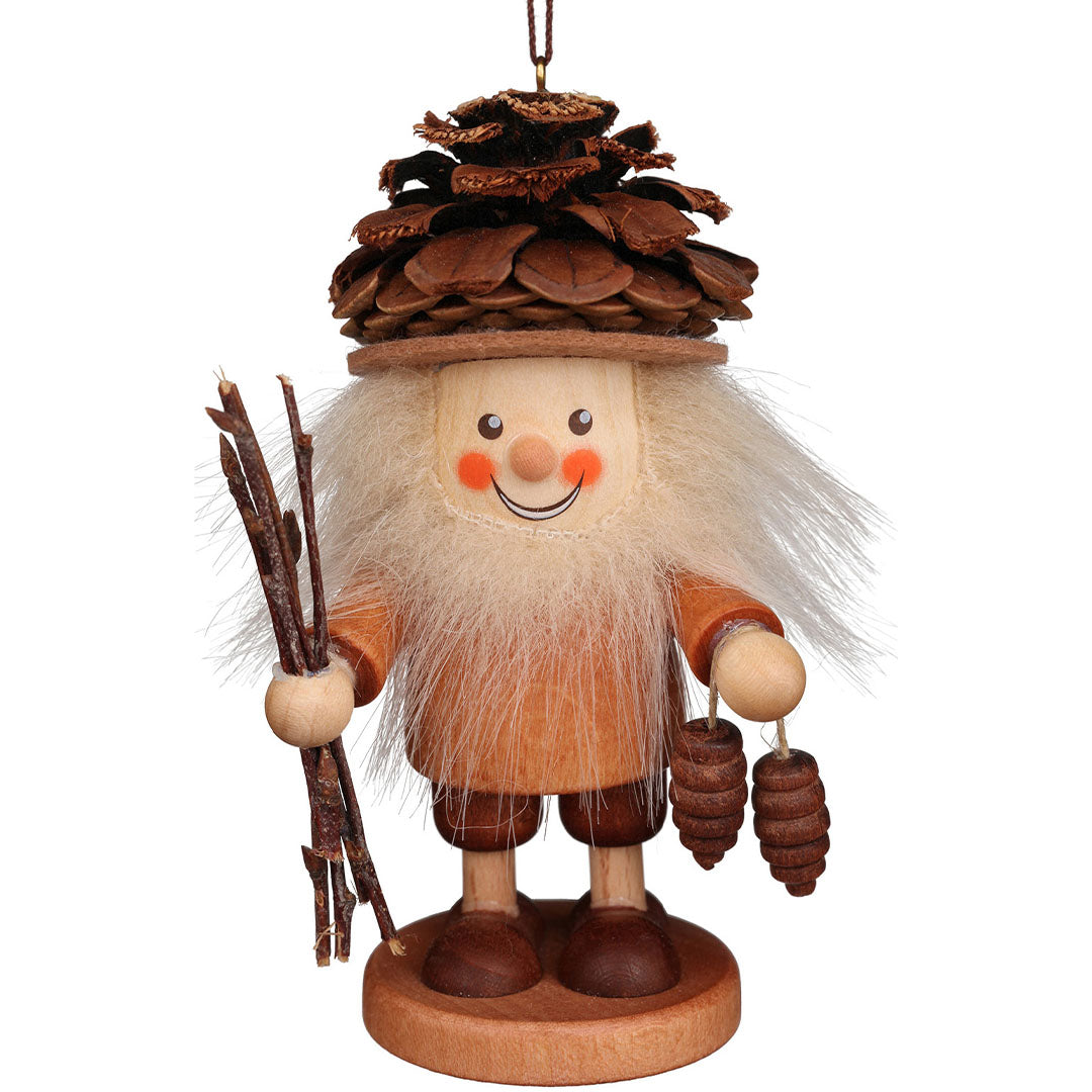Pinecone Boy Ornament 4.5&#x22;