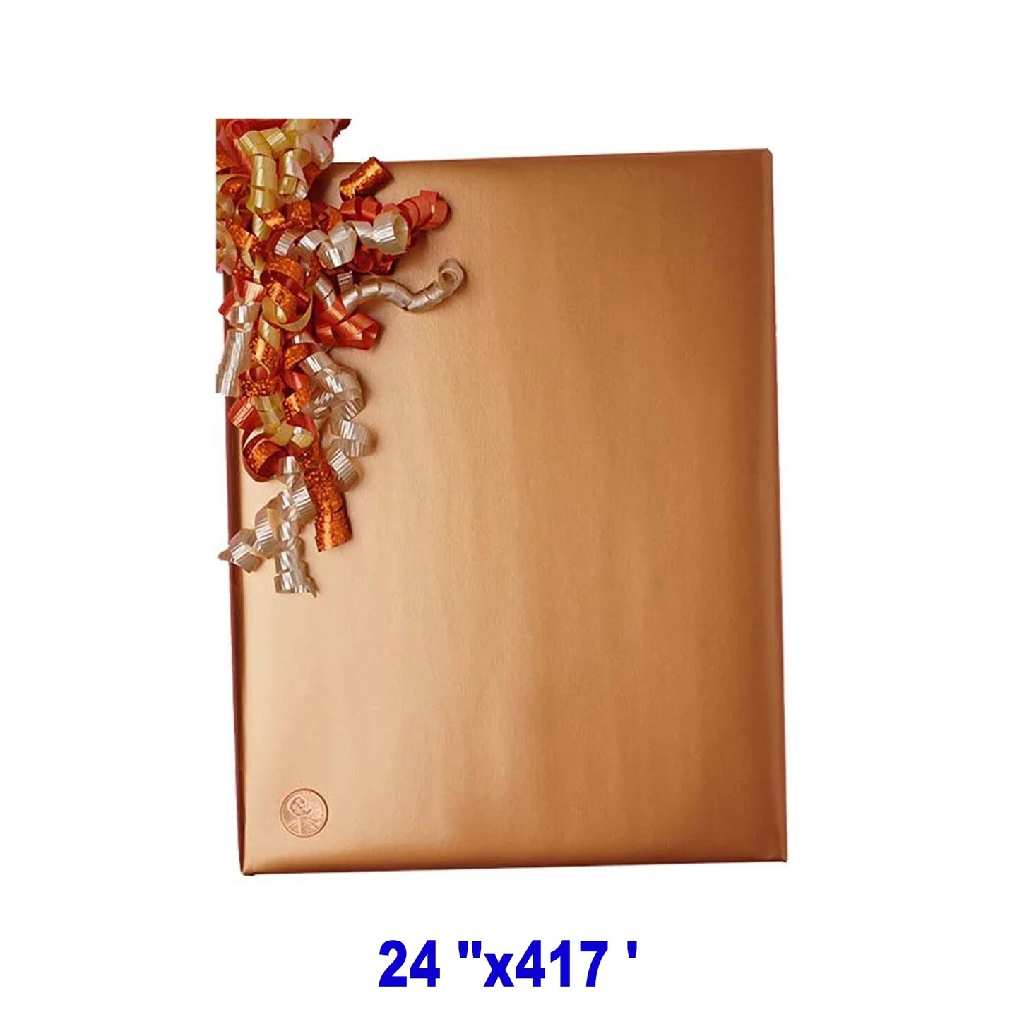 Quality Solid Colored Wrapping Paper 24&#x201D; x 417&#x201D;
