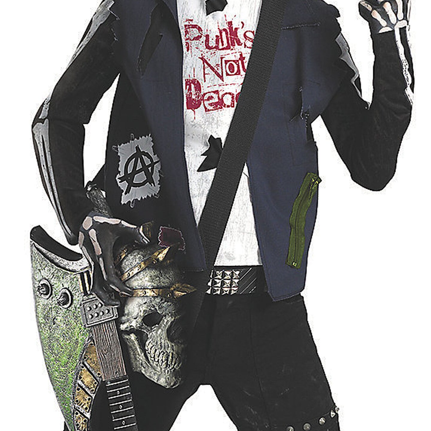 Boy&#x27;s Punk Zombie Costume