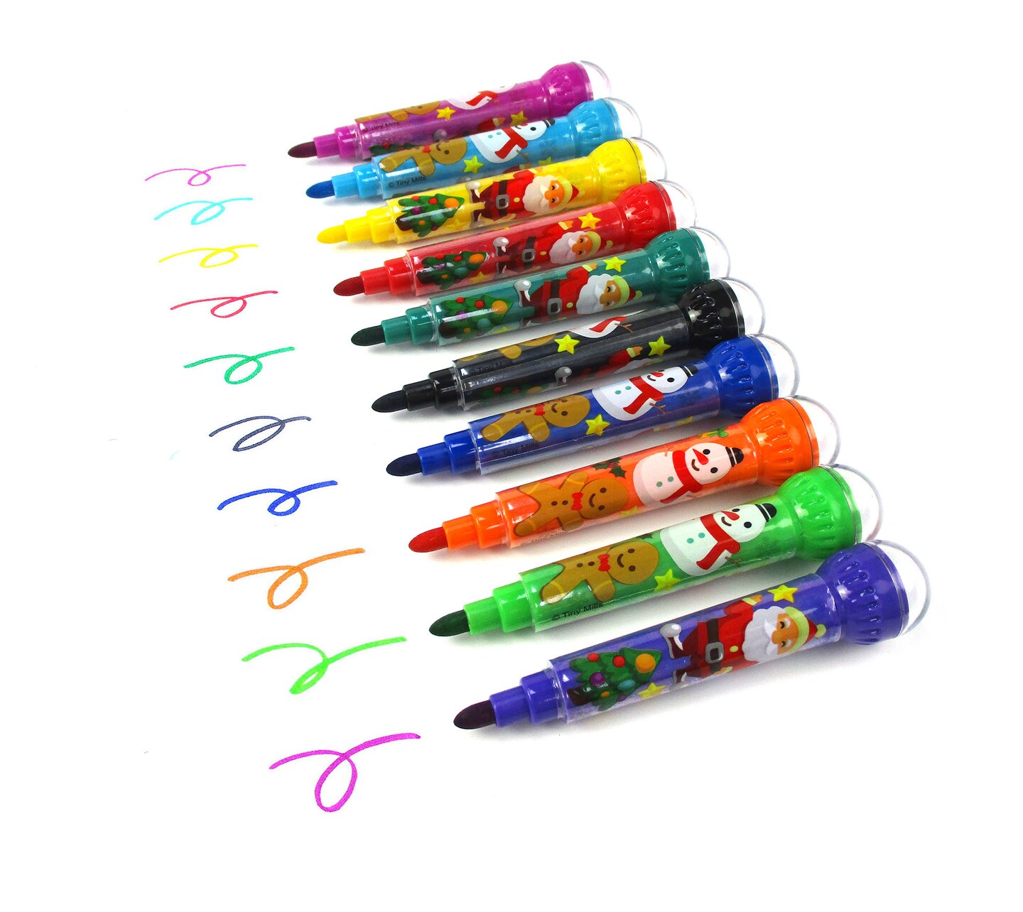 Christmas Holidays Thanksgiving Stamper Marker Set of 10