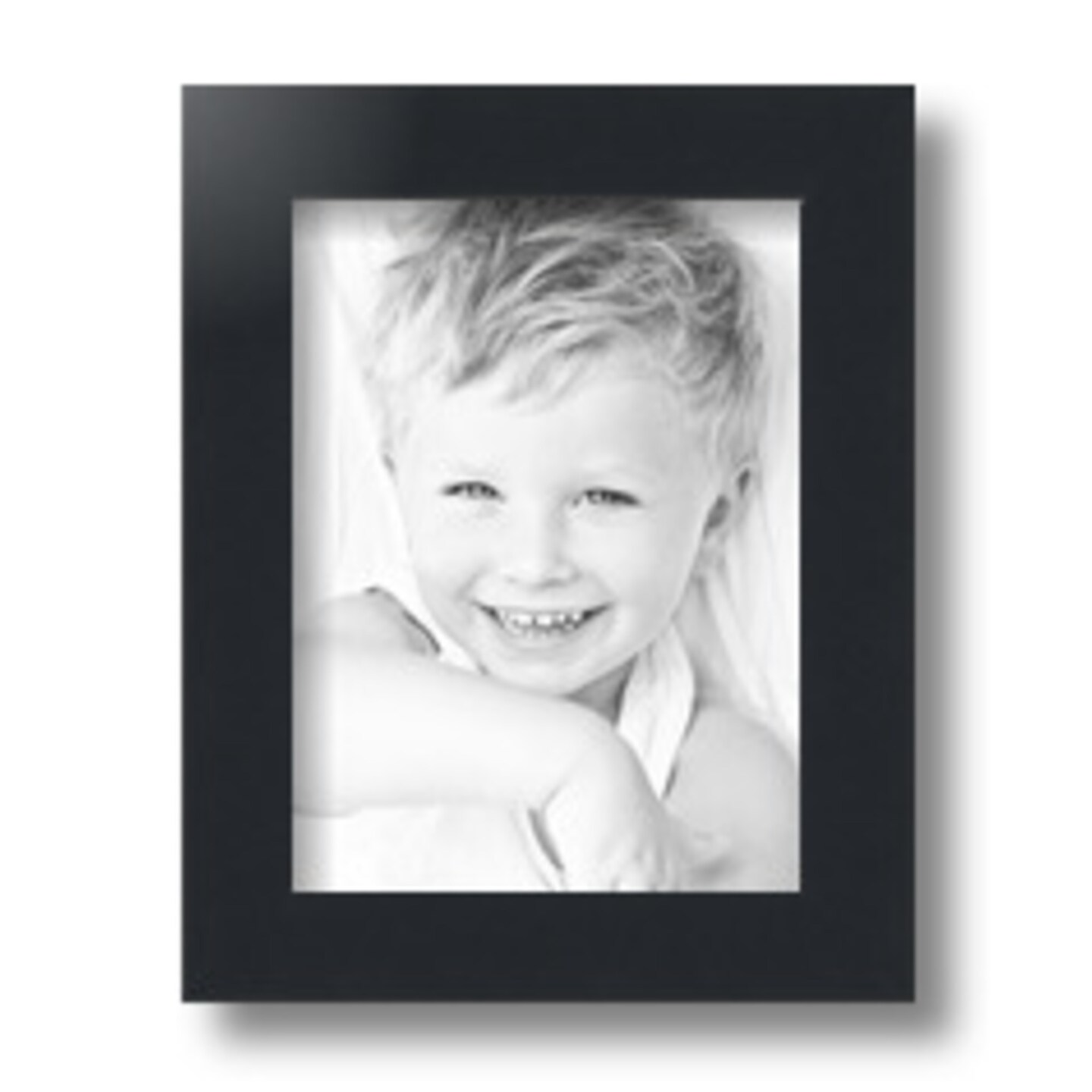 ArtToFrames 6x8 Inch Picture Frame, This 1.25 Inch Custom MDF Poster Frame is Available in Multiple Colors, Great for Your Art or Photos - Comes with Regular Glass and Corrugated Backing (A96BP)