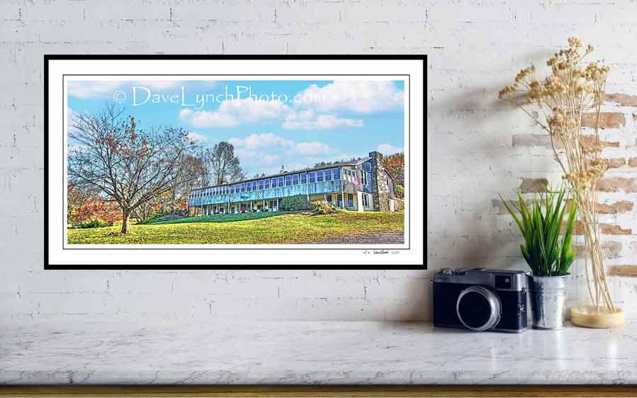 Syria VA Virginia GRAVES MOUNTAIN LODGE Panoramic Gifts Wall Map Image Skyline Framed Canvas Art Photography Print by Dave Lynch product 7