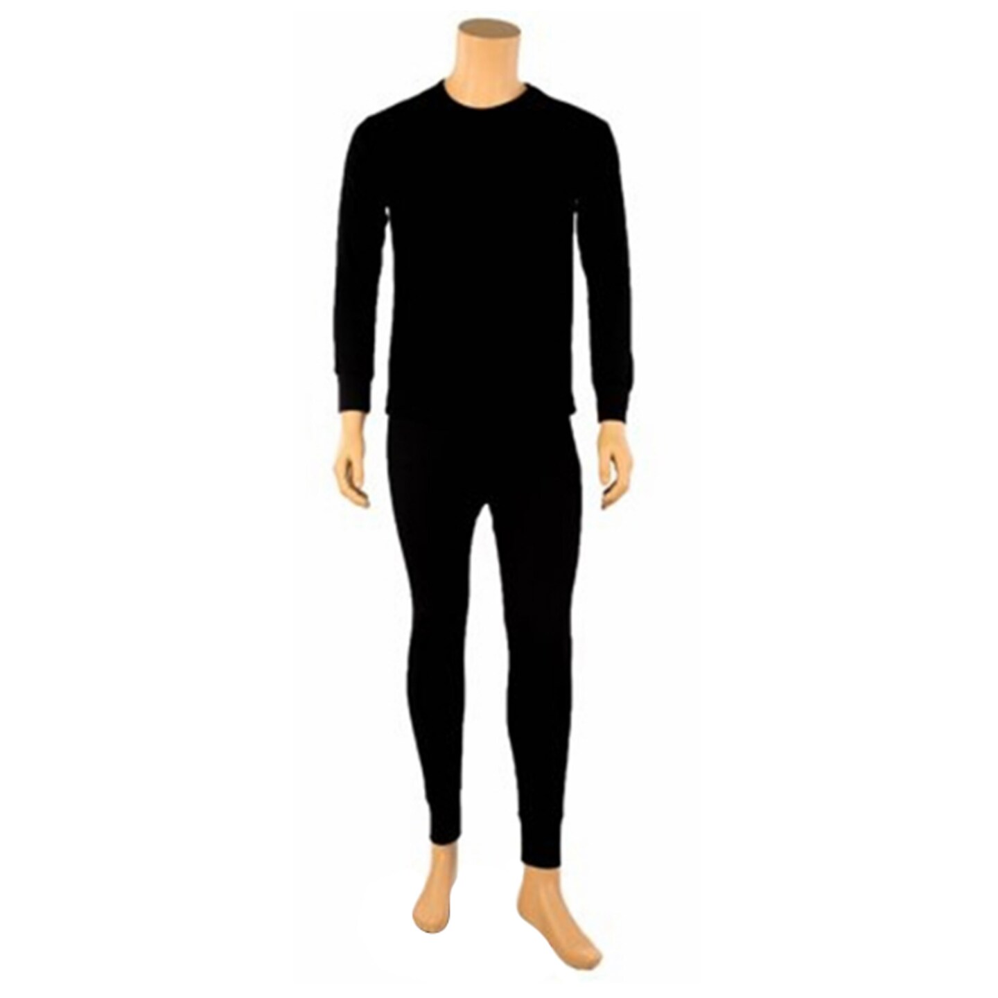 Thermatek Men&#x27;s Waffle Thermal Set Black 1 Set