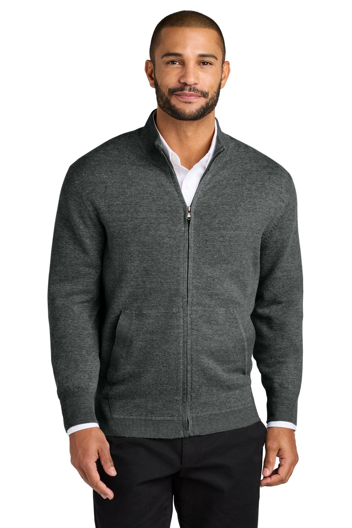 Port Authority&#xAE; Easy Care Full Zip Sweater
