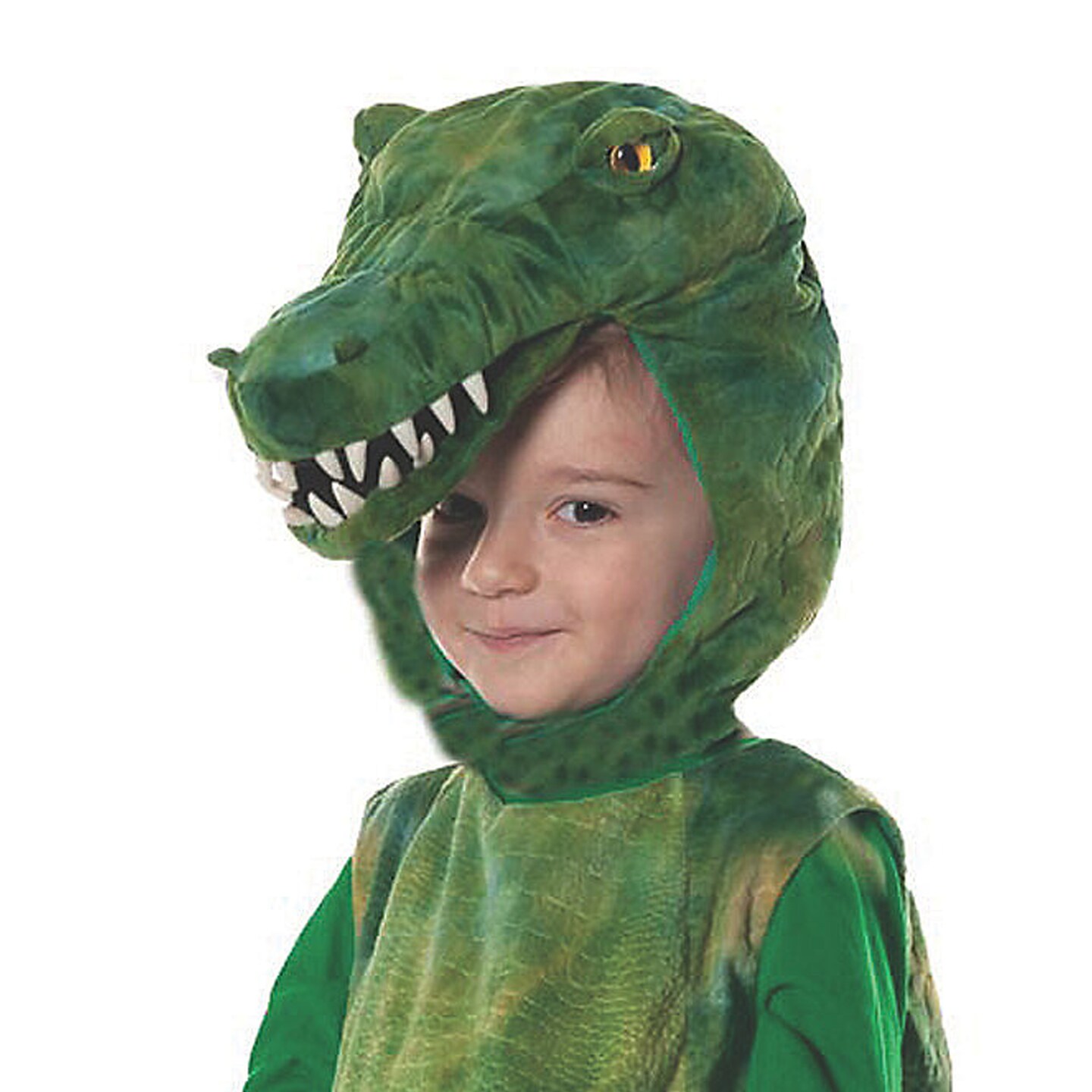 Alligator Toddler Costume with Realistic Scales