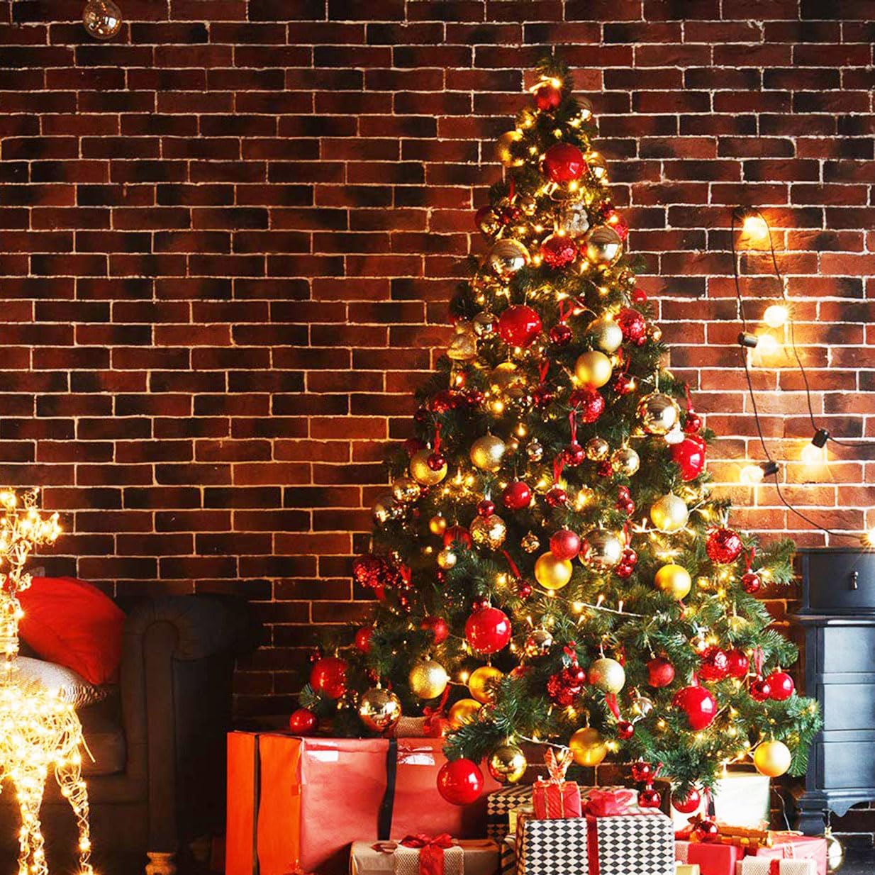 Christmas Balls Decoration 36 Pcs/2.36in Christmas Tree Decorations Shatterproof Hanging Christmas Ornament Balls for Holiday Wreath Xmas Tree Decor Colorful Ball for Party Event