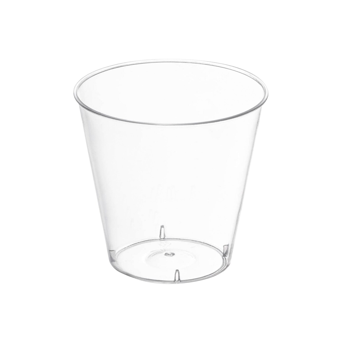 Crystal Clear Plastic Disposable Party Cups - 9 oz. (500 Cups)