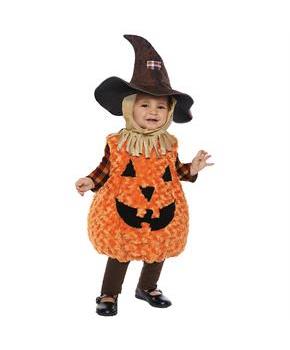 Scarecrow Toddler Costume with Classic Straw
