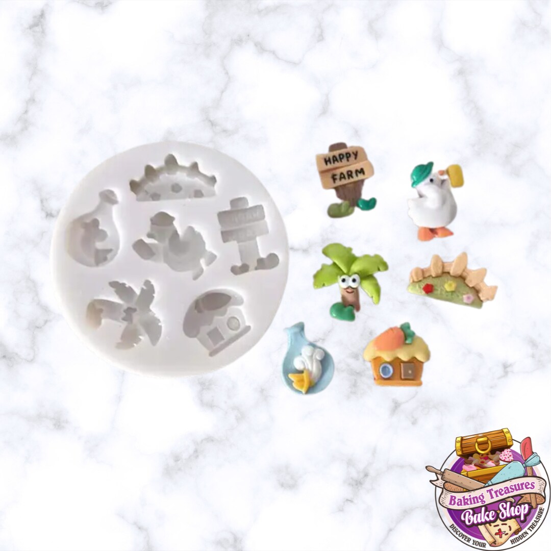 Farm Themed Silicone Mold