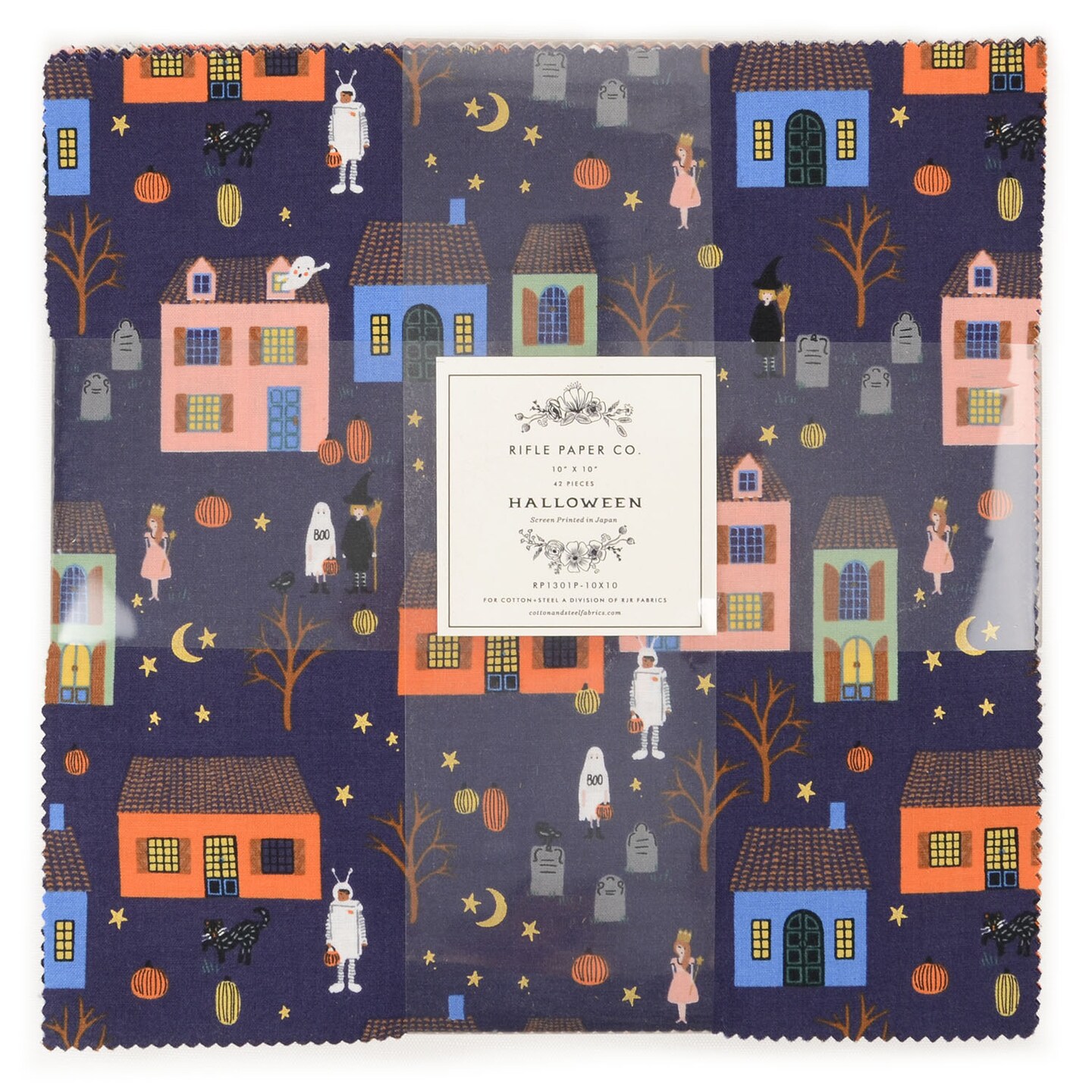 Halloween II 10" Square Pack (Layer Cake / 10x10 Pack) by Cotton+Steel (RP1301P-10X10)
