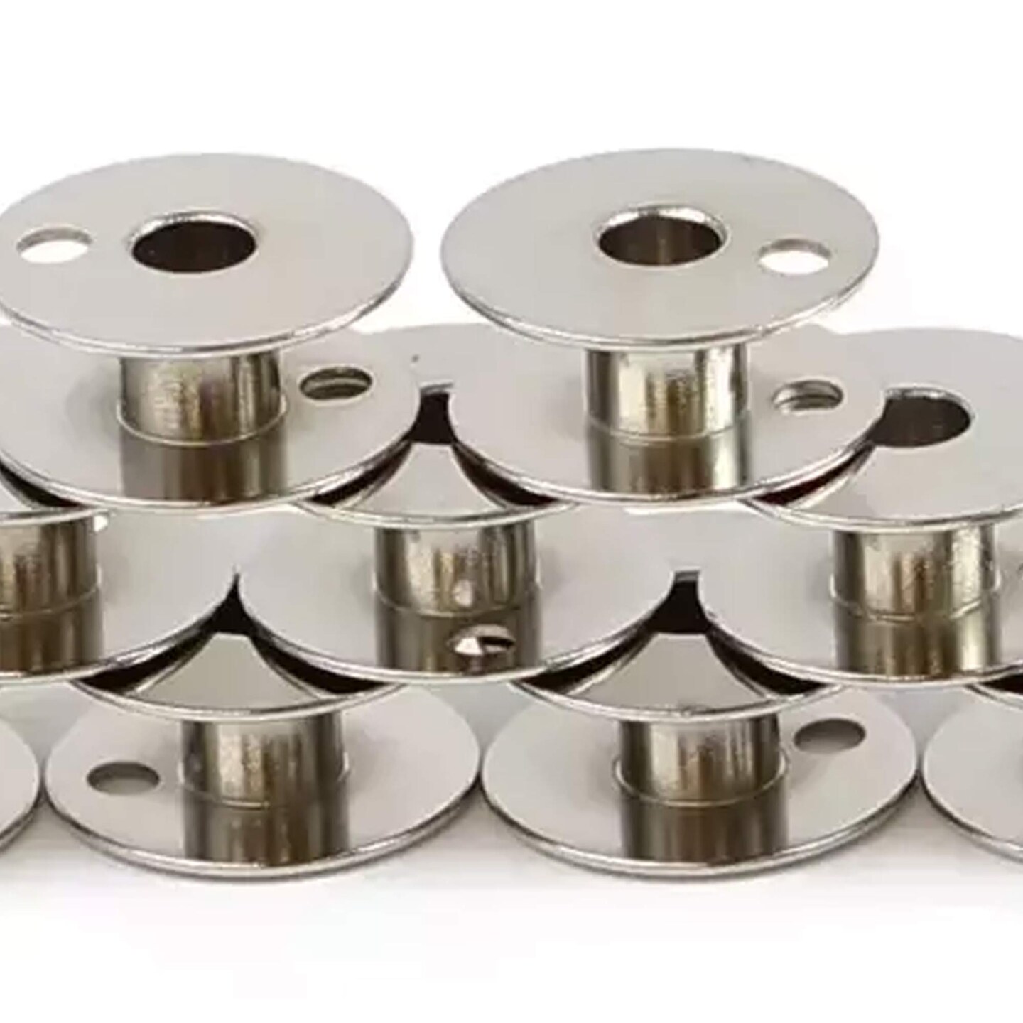 Metal Bobbin for Walking Foot and Double Needle Industrial Sewing Machines #203470 Durable Steel Design