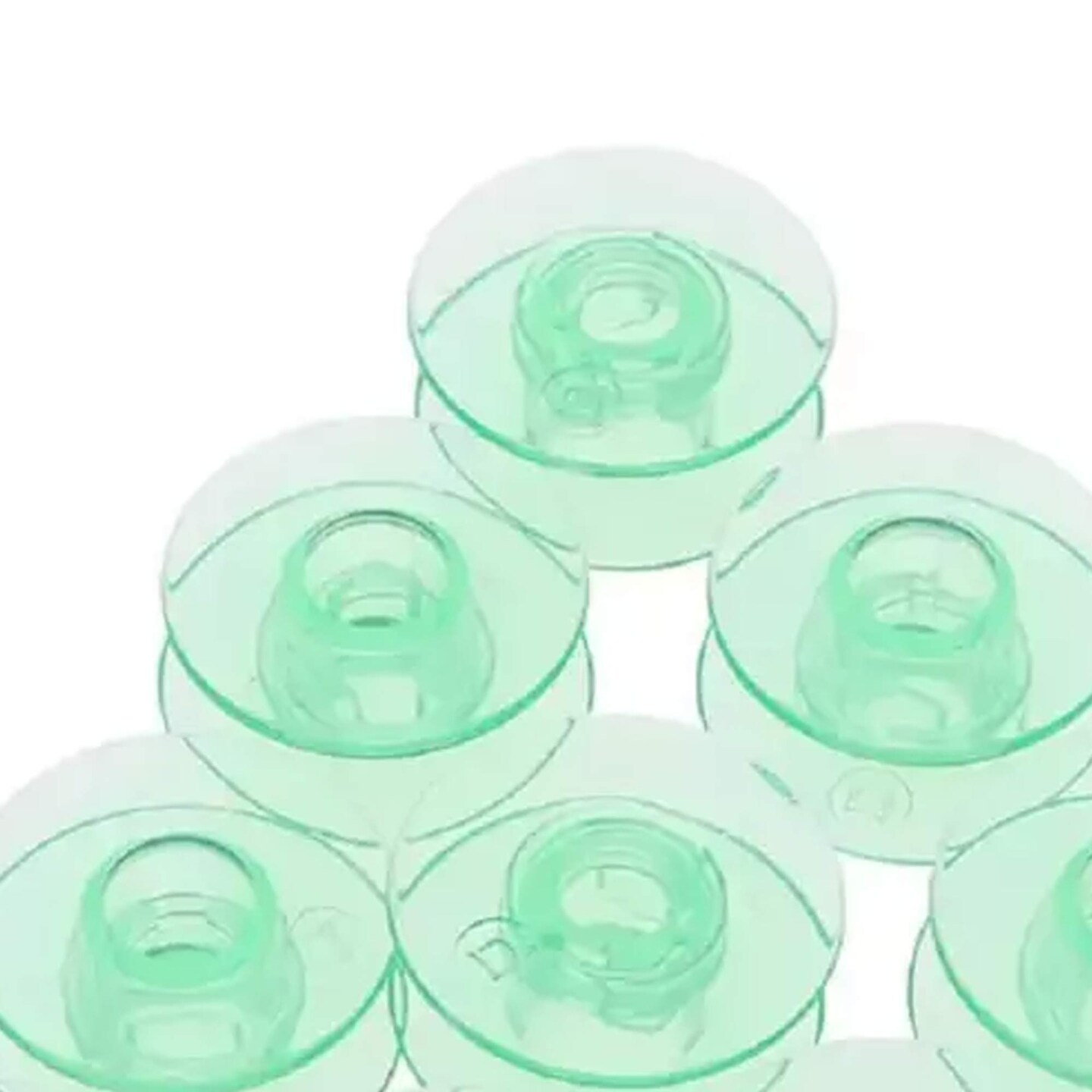 Green Plastic Sewing Machine Bobbin for Viking Machines #4125615-45 Durable Non OEM
