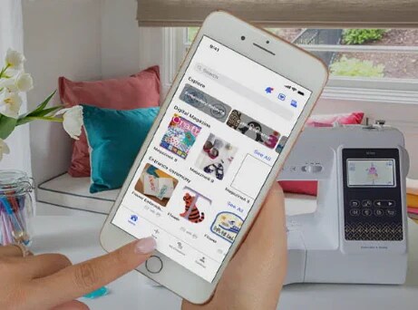 Brother SE700 Sewing and Embroidery Machine 4x4 With 103 Embroidery Thread Spool Bundle