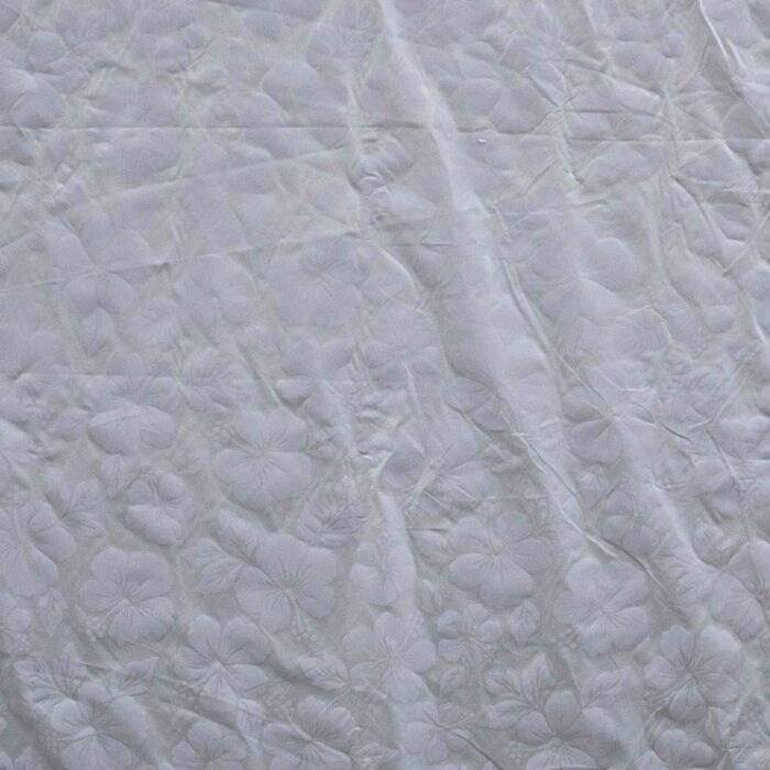 1 Yard Hibiscus Flower Polyester Fabric, 60 Inch Wide Floral Print Material