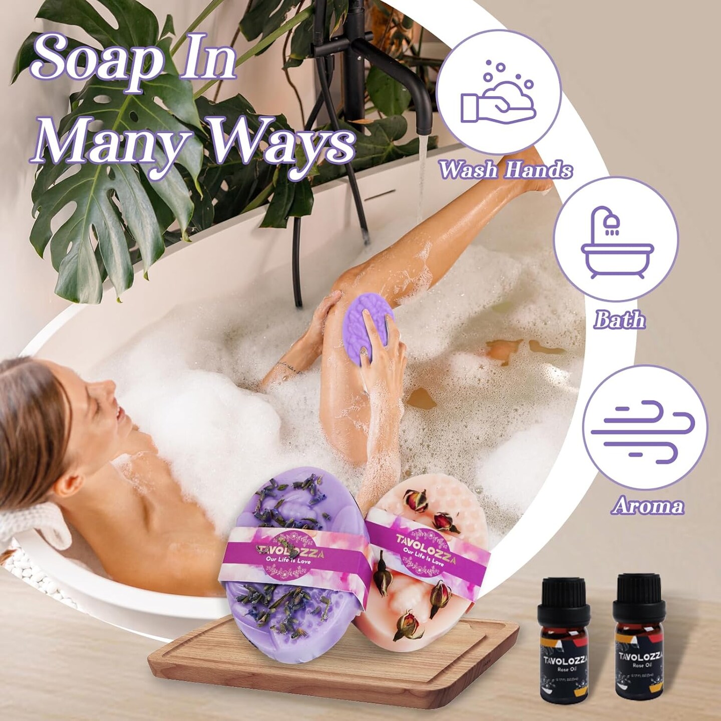 Soap Making Kit – Organic Soap Base, Silicone Mold, DIY Craft Kit for Adults & Kids.