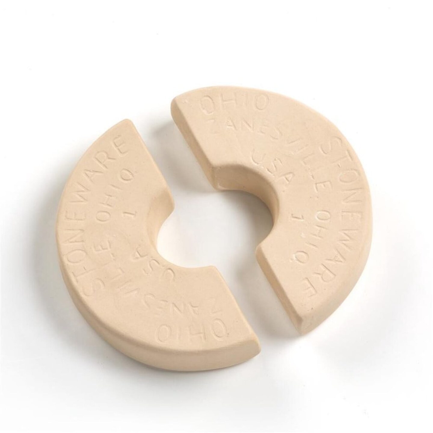 Ohio Stoneware Fermenting Crock Brine Weight Stones for Numbered Crocks USA Made