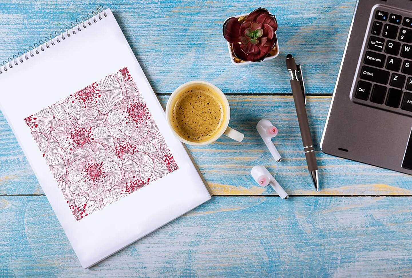 Flowers Background Clear Stamps for Card Making Scrapbooking Crafting DIY Decorations, Flowers Transparent Silicone Seal Stamps for Embossing Album Crafts