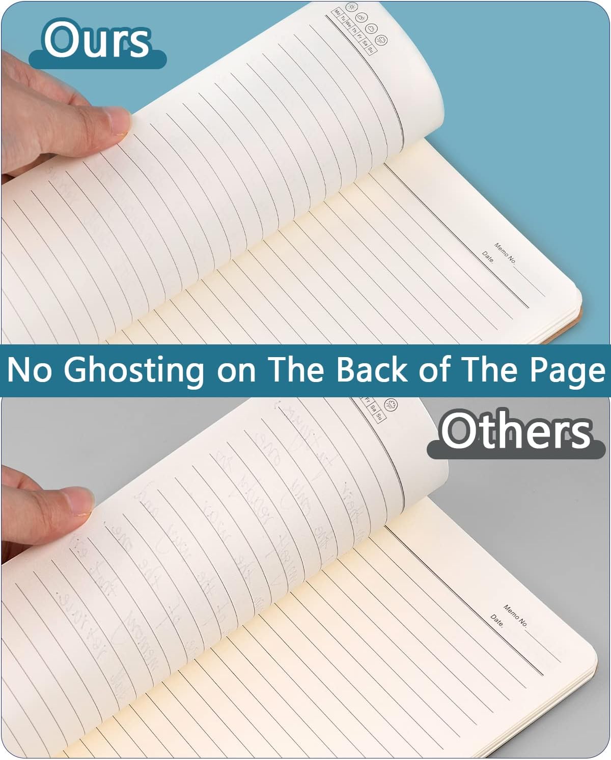 Spiral Notebooks A5 Lined 20Pcs College Ruled Journals for Work, School and Travel, Good for Students and Office