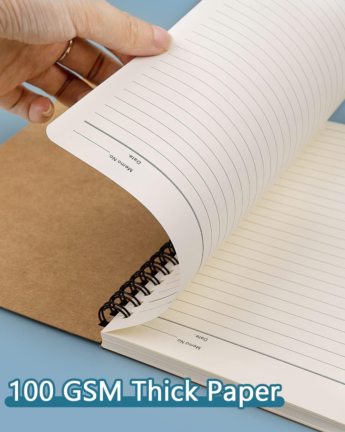 Spiral Notebooks A5 Lined 20Pcs College Ruled Journals for Work, School and Travel, Good for Students and Office