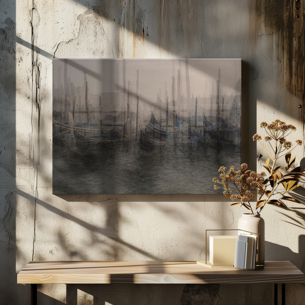Illusion_ magic Venice - Donatella Basso 24x36 Black Framed Art | Home or Office Art