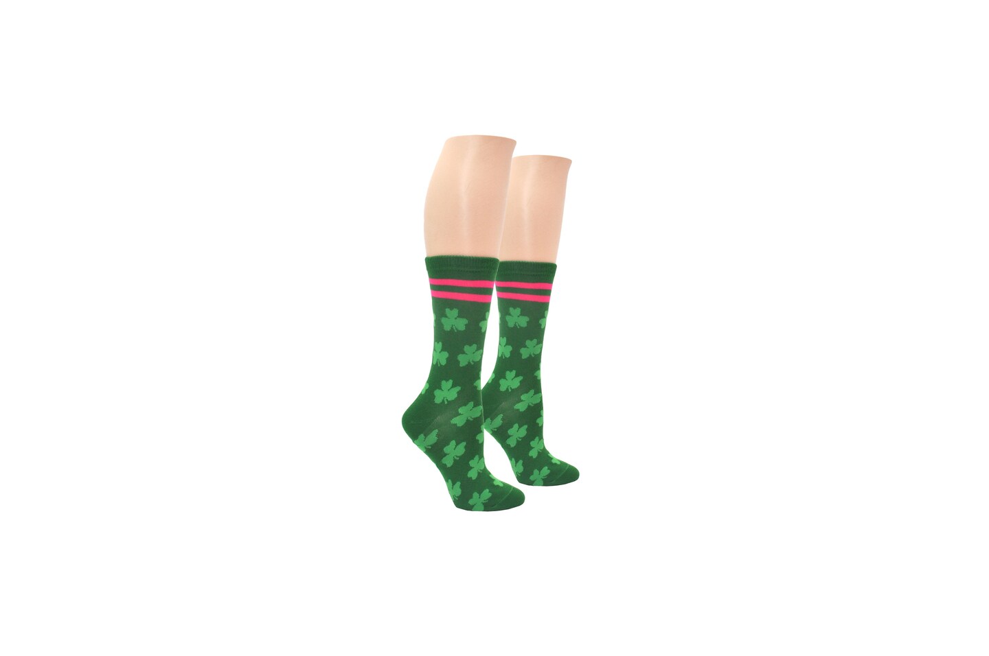 Everything Legwear St. Patrick&#x27;s Day Clover Crew Sock