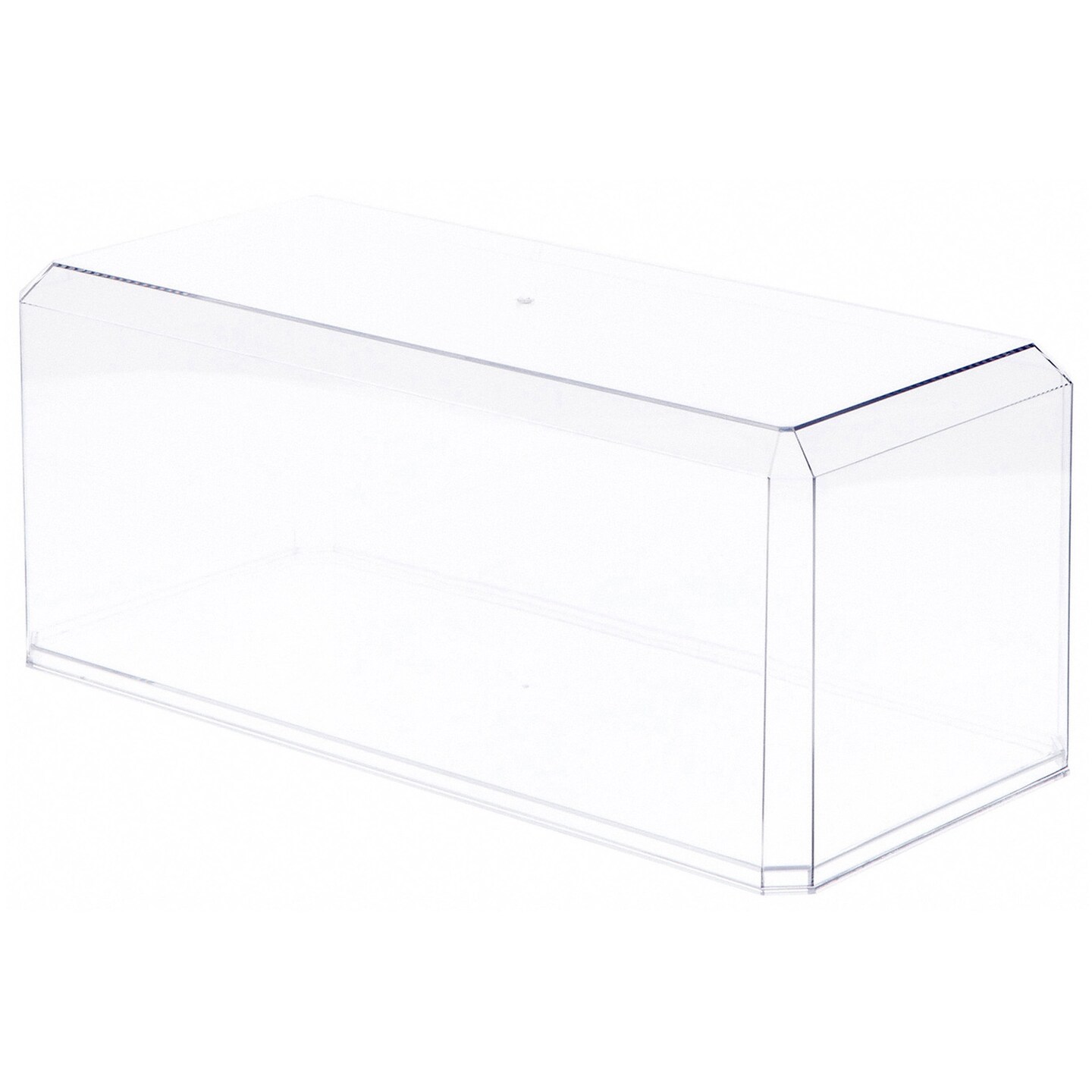 Pioneer Plastics 576C Clear Plastic Display Case for Large 1:18 Scale Cars, 15.5" W x 7" D x 6" H (Mailer Box)