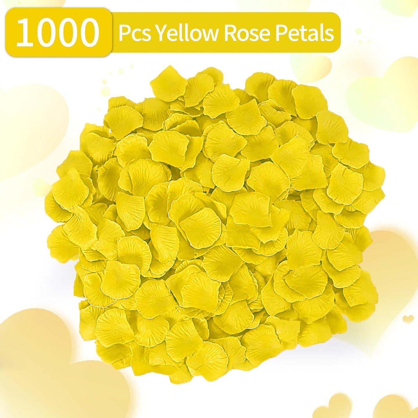 1000 Pcs Artificial Fake Rose Petals,Flower Petals for Romantic Night, Engagement, Party, Wedding