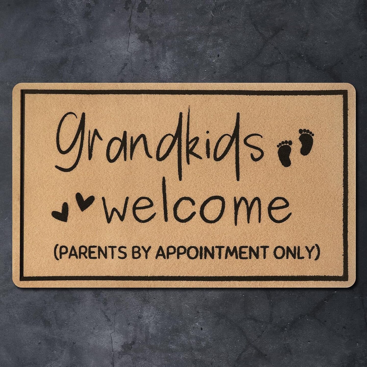 Mothers Day Nana Gifts for Grandma,Grandma Mothers Day Doormat Gift,Nana Gifts,Nana and Papa Gifts,Nana Gifts from Grandkids Granddaughter,Birthday Grandparents Gifts