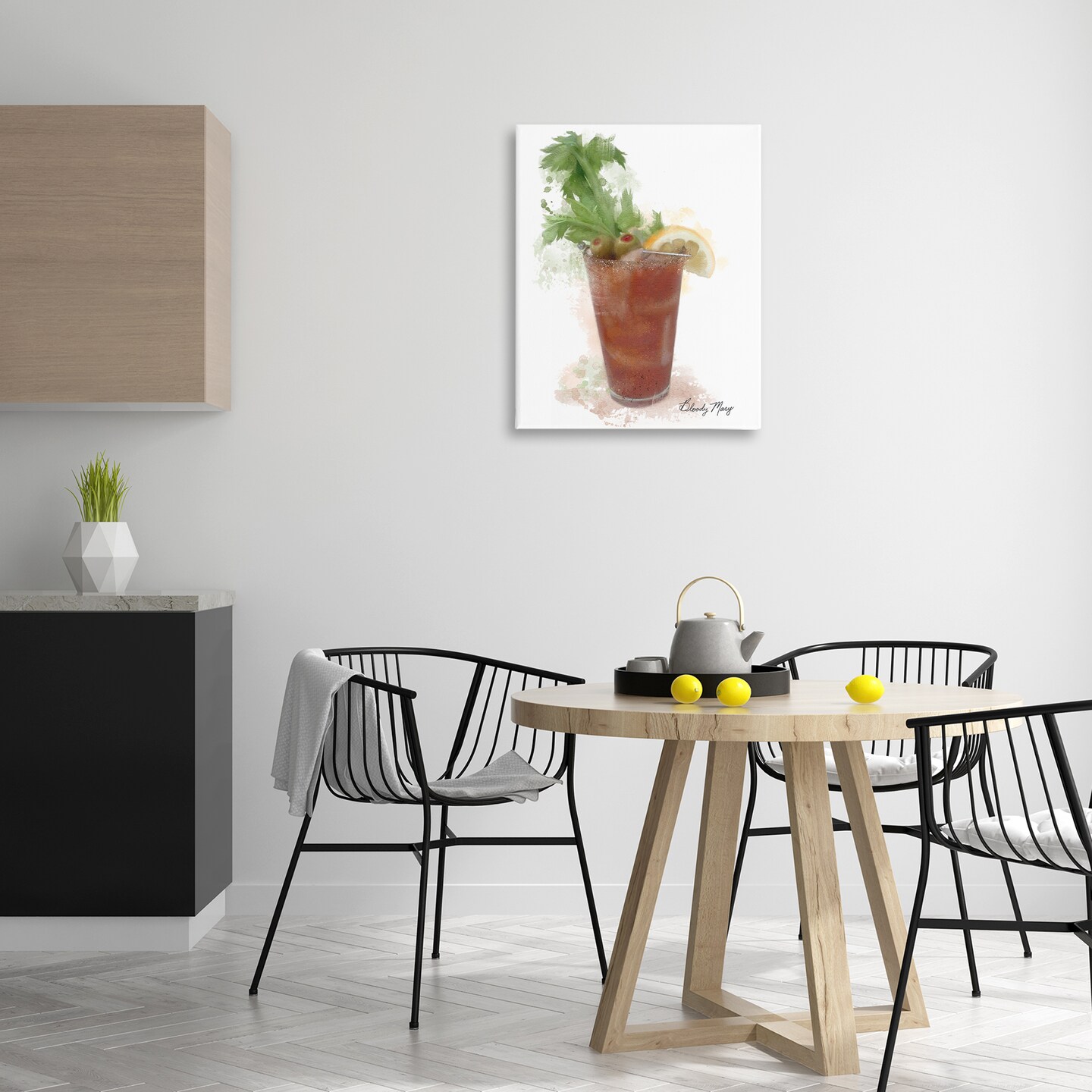 Stupell Industries Modern Bloody Mary Canvas Design by Matthew Piotrowicz