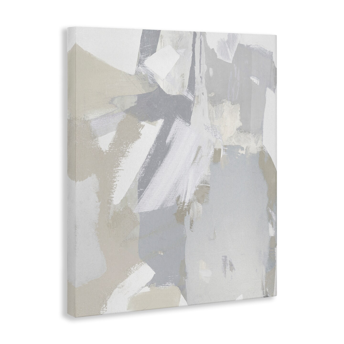 Stupell Industries Neutral Tones Grey & Beige Canvas Design by Rachel Springer